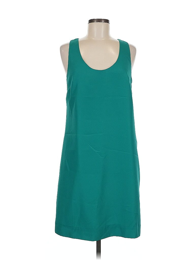 Pre-owned J.crew Factory Store Casual Dress In Blue