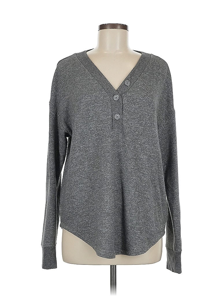 Pre-owned Gap Pullover Sweater In Gray