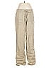 Workshop 100% Linen Tan Linen Pants Size 10 - photo 1