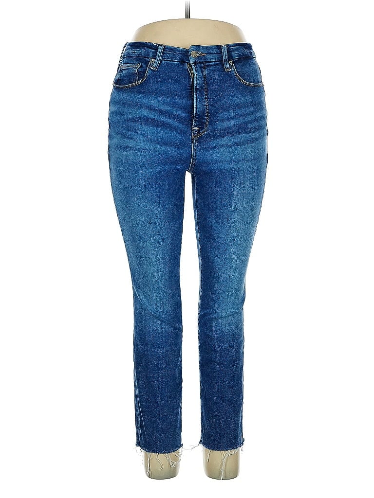 Pre-owned Good American Jeans In Blue