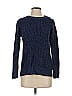 Lauren by Ralph Lauren 100% Cotton Tweed Blue Pullover Sweater Size S - photo 1