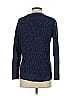 Lauren by Ralph Lauren 100% Cotton Tweed Blue Pullover Sweater Size S - photo 2