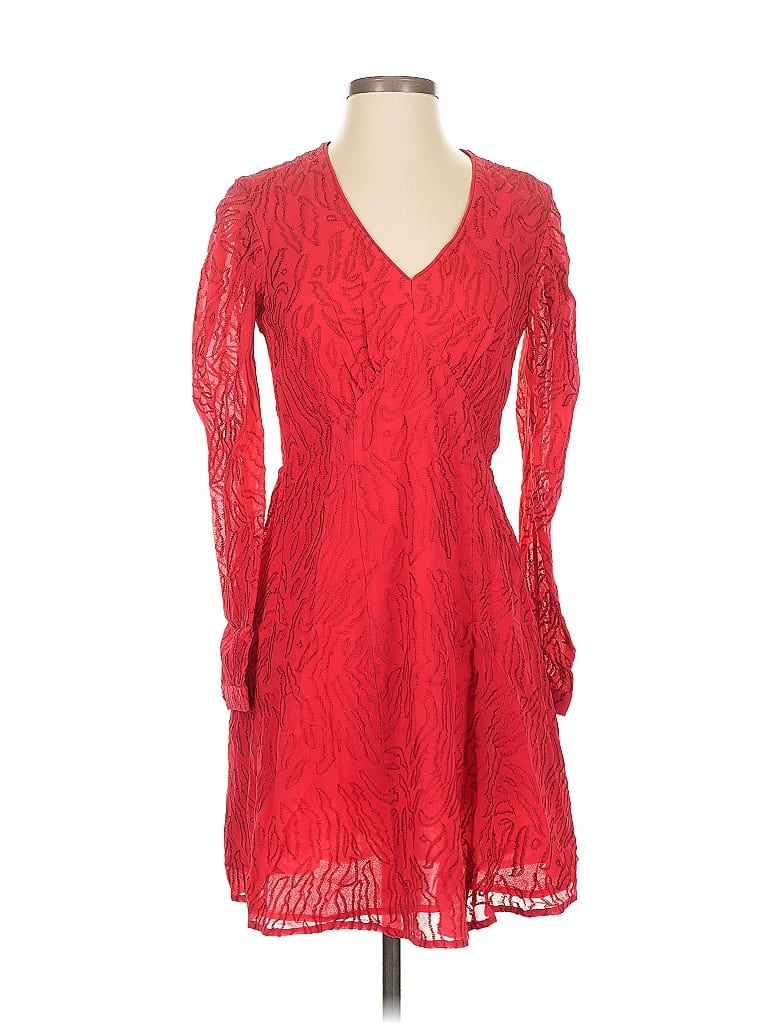 Click to view more detailed imagery on our partner's website Pre-owned Allsaints Cocktail Dress In Red