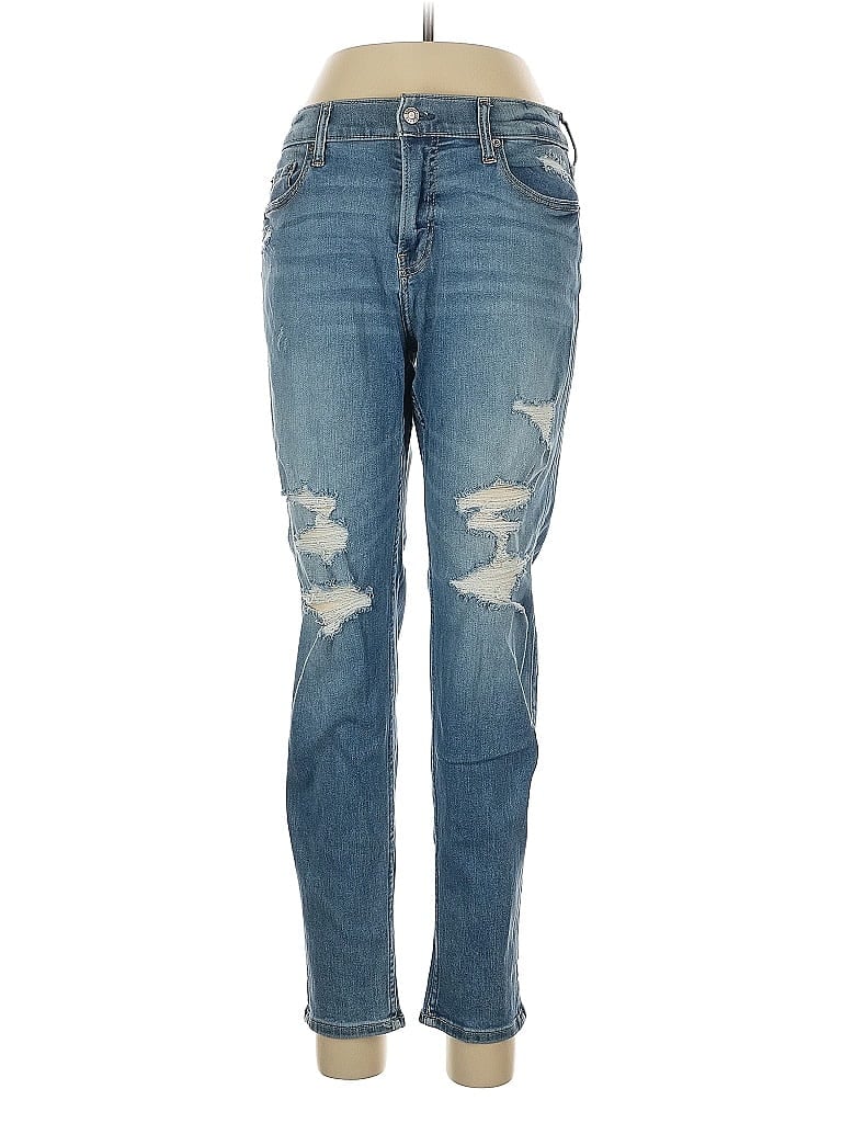 Pre-owned Hollister Jeans In Blue