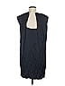 Mango Solid Black Casual Dress Size 8 - photo 2