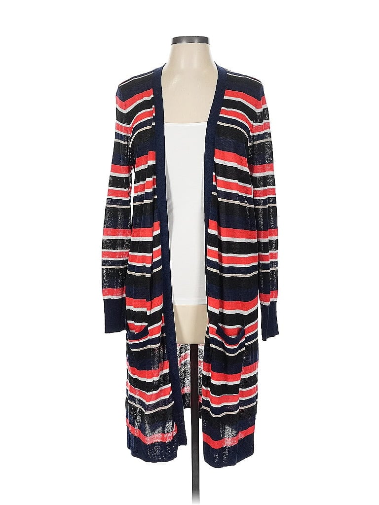 Pre-owned Halogen Cardigan Sweater In Red