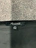 Madewell Solid Black Formal Skirt Size 00 - photo 3