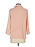 Assorted Brands 100% Polyester Orange 3/4 Sleeve Blouse Size S - photo 2