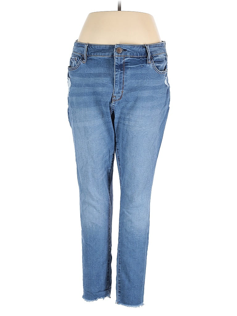 Pre-owned A.n.a. A New Approach Jeans In Blue