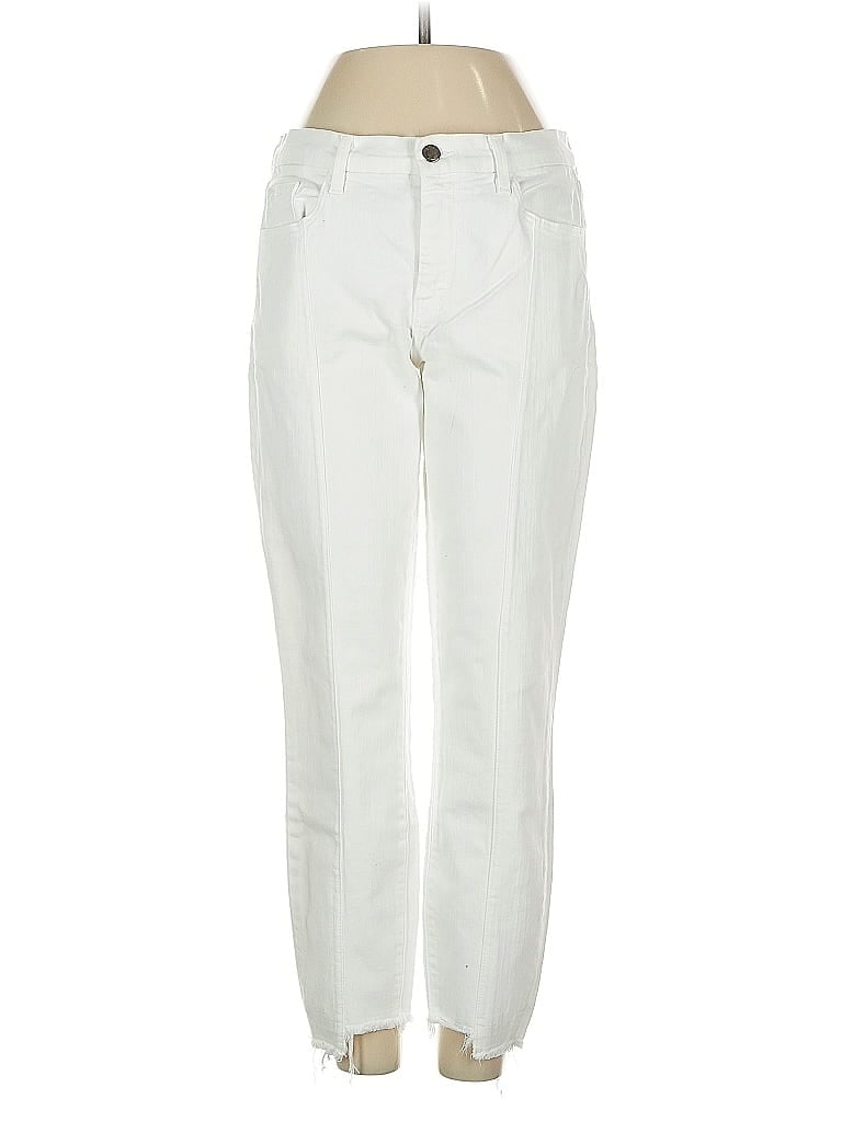 Pre-owned J Brand Casual Pants In White