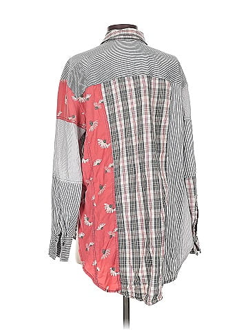 Free People Long Sleeve Button-Down Shirt (view 2)