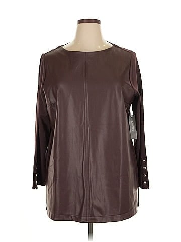 Chico's 3/4 Sleeve T-Shirt (view 1)
