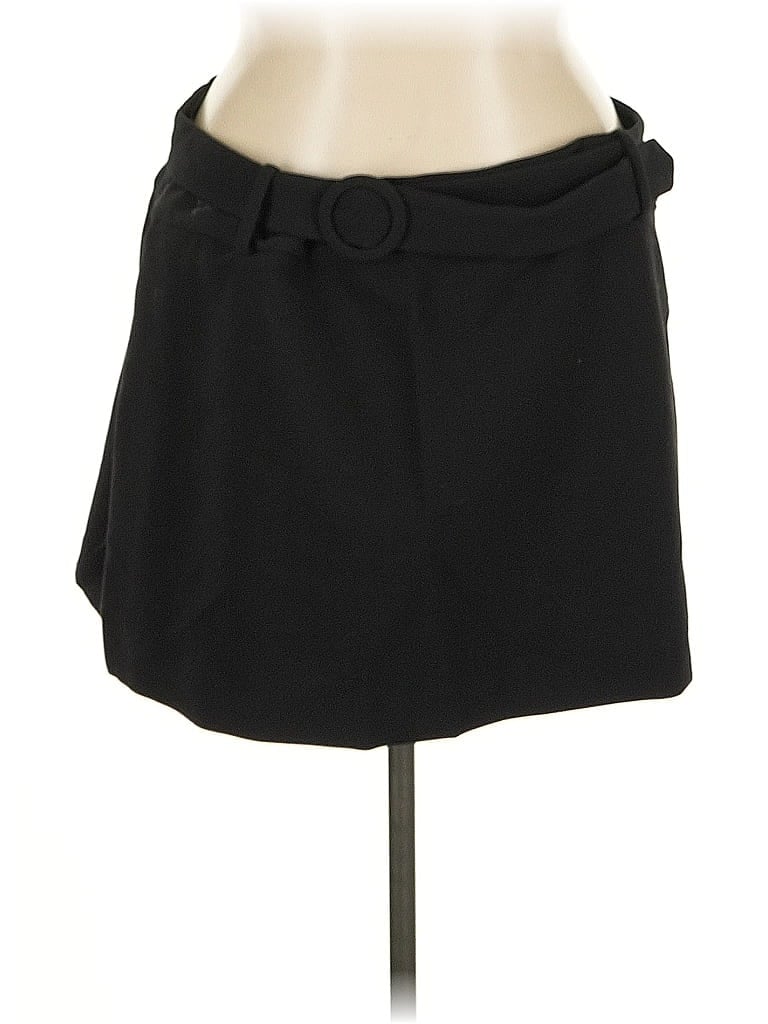 Pre-owned Mng Casual Skirt In Black