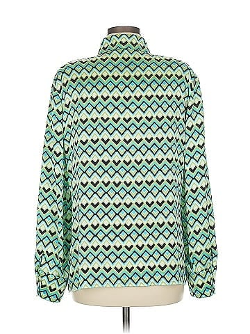 Escada Long Sleeve Silk Top (view 2)