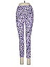 Fabletics Animal Print Purple Active Pants Size 6 (estimated) - photo 1