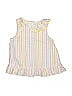 First Impressions Yellow Sleeveless Blouse 12-18 MO / 18 MO - photo 1