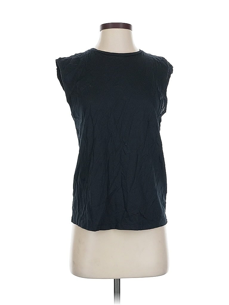 Pre-owned Banana Republic Sleeveless T-shirt In Blue