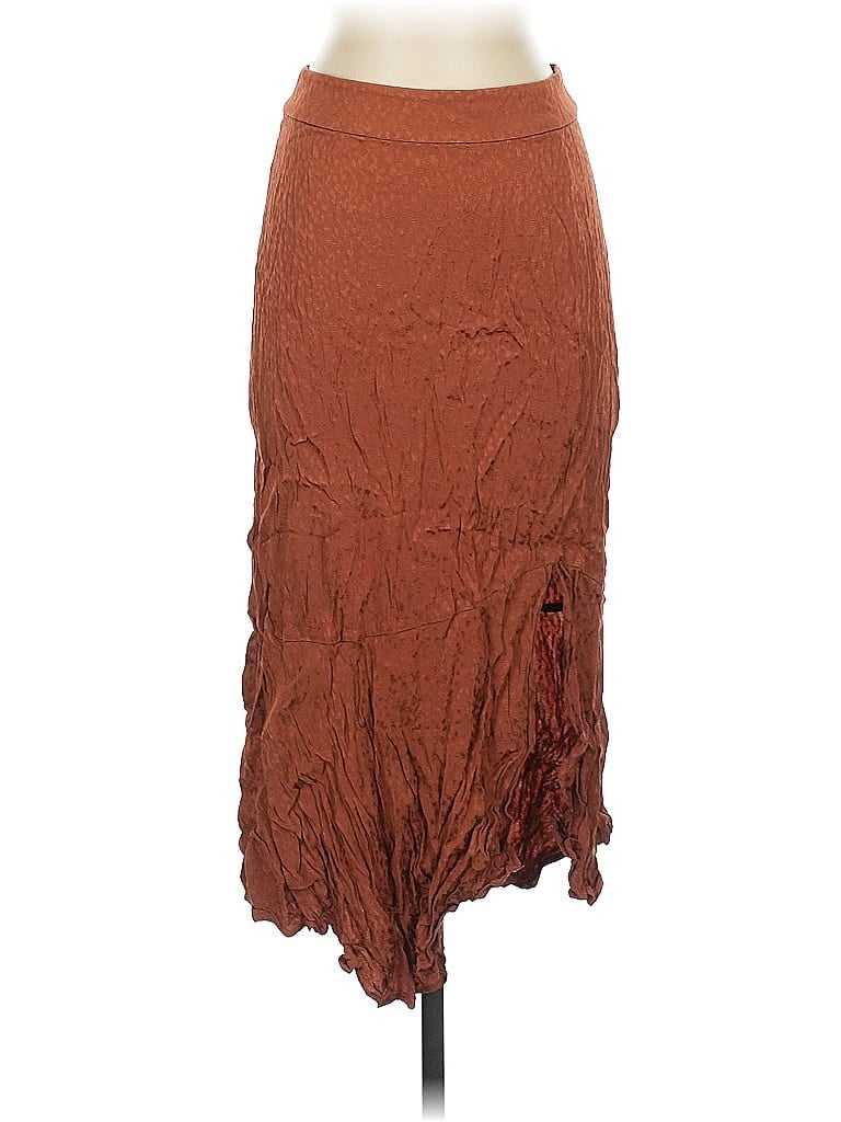 Pre-owned Madewell Casual Skirt In Brown