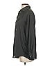Zara Solid Gray Black Long Sleeve Blouse Size XS - photo 5
