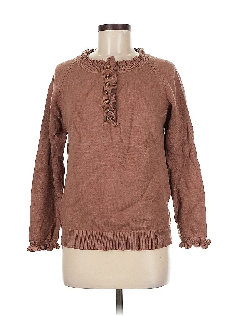 Pre-owned Btfbm Pullover Sweater In Brown