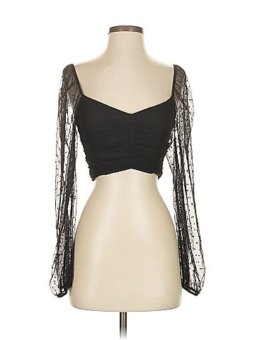 Blue Blush 3/4 Sleeve Top (view 1)