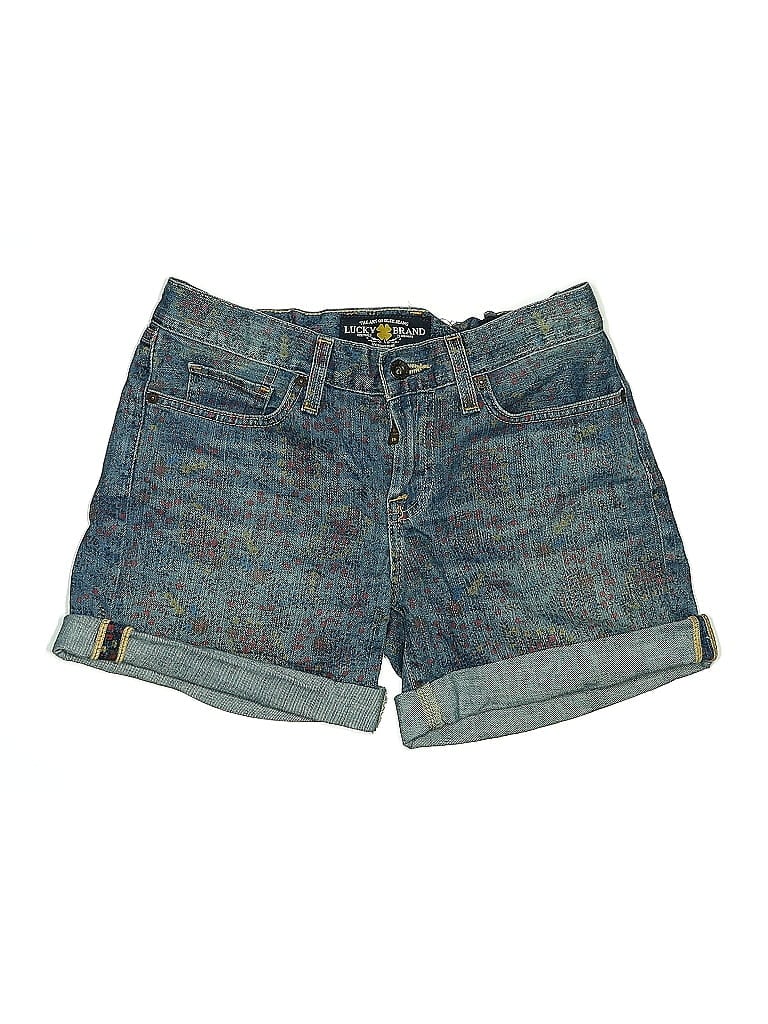 Pre-owned Lucky Brand Denim Shorts In Blue