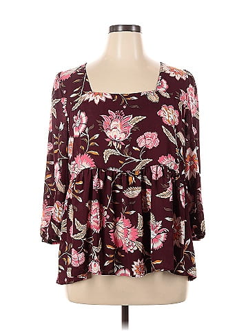 Ann Taylor LOFT Outlet 3/4 Sleeve Blouse (view 1)