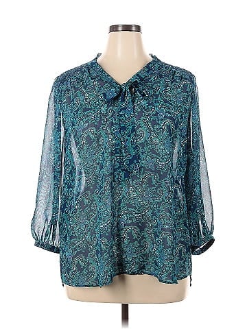 Ann Taylor LOFT Outlet 3/4 Sleeve Blouse (view 1)