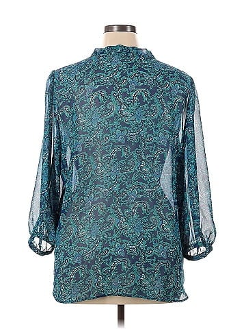 Ann Taylor LOFT Outlet 3/4 Sleeve Blouse (view 2)