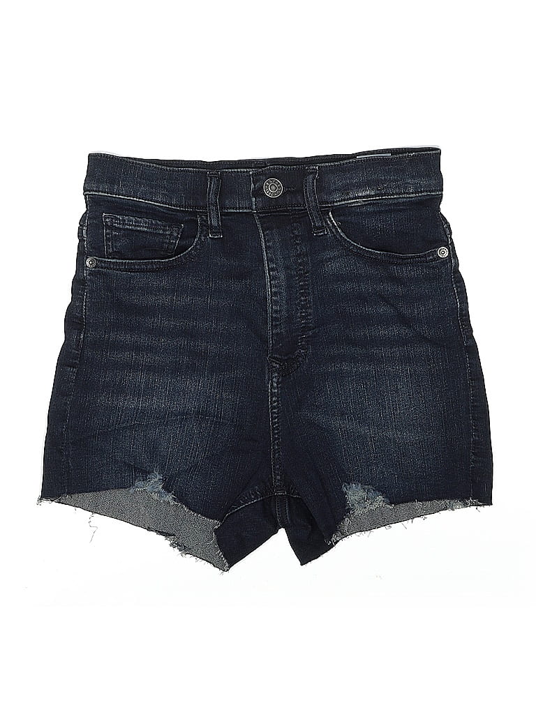 Pre-owned Express Outlet Denim Shorts In Blue