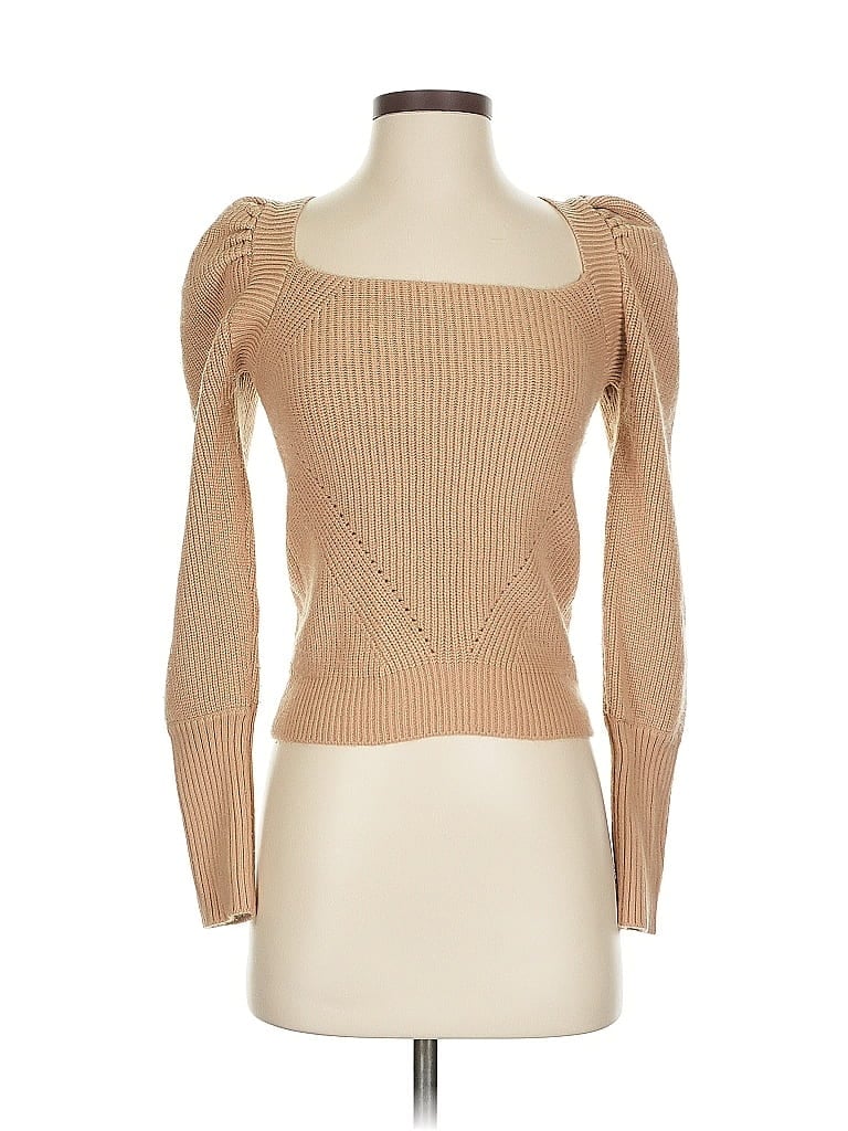 Pre-owned Wayf Pullover Sweater In Brown