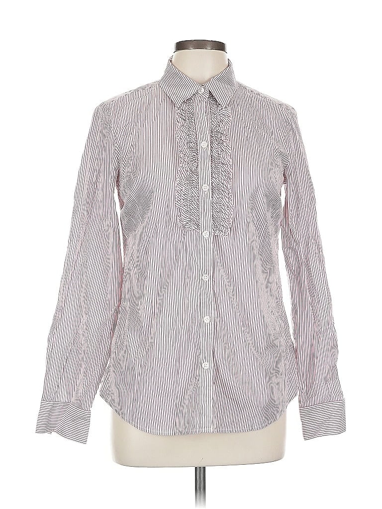Pre-owned Banana Republic Long Sleeve Button Down Shirt In Pink