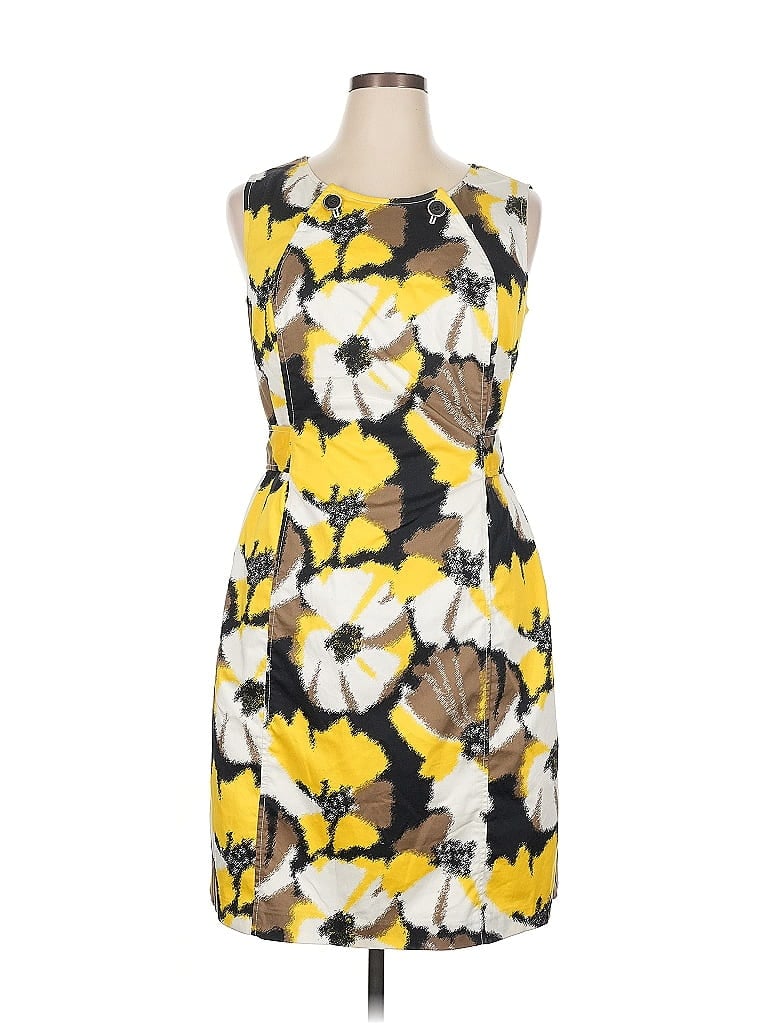 Pre-owned Alfani Cocktail Dress In Yellow