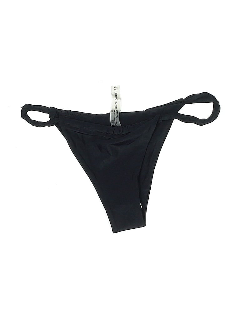 Pre-owned Zaful Swimsuit Bottoms In Black