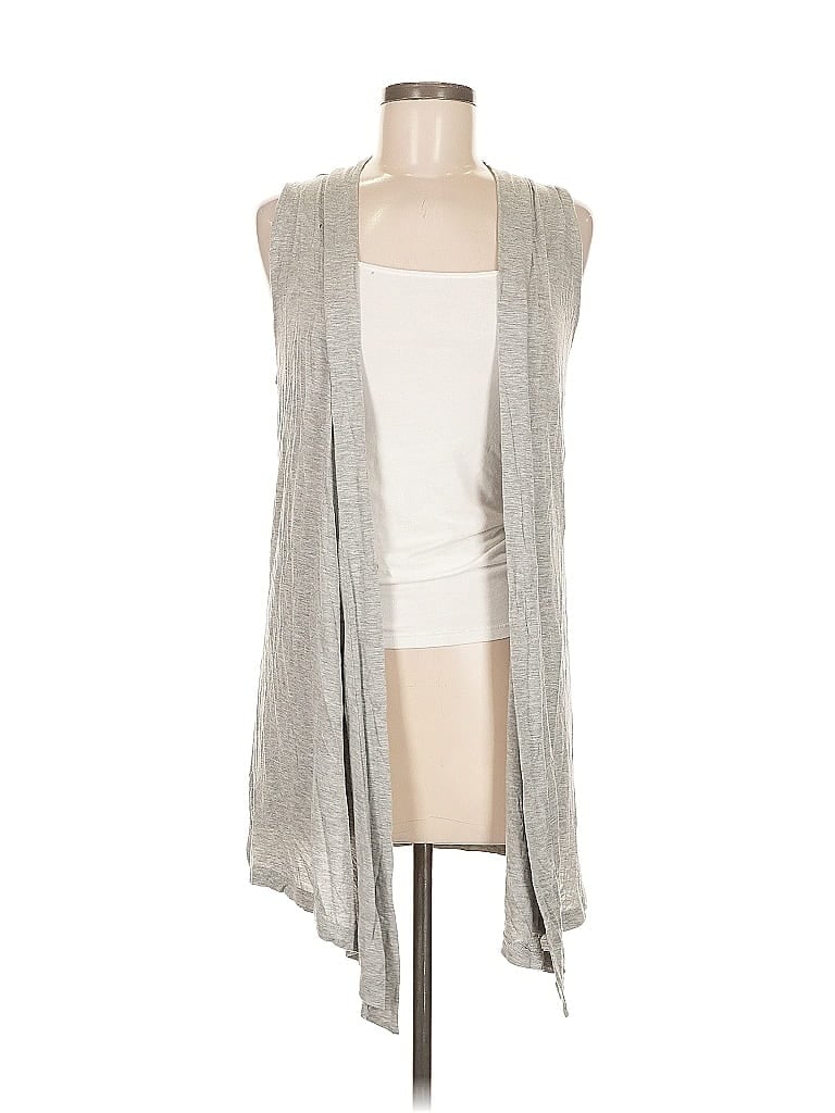 Click to view more detailed imagery on our partner's website Pre-owned Zenana Cardigan Sweater In Gray