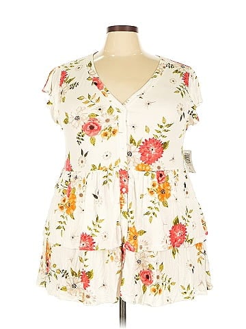 Torrid Short Sleeve Blouse (view 1)