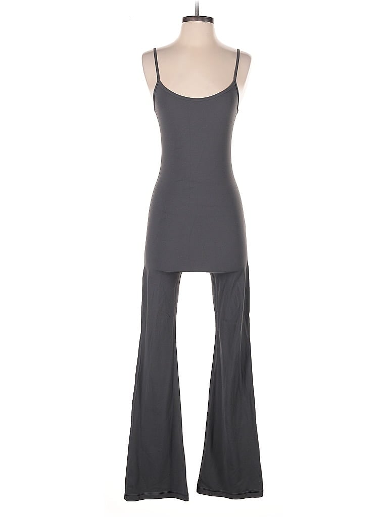 Pre-owned Tnaction Jumpsuit In Gray