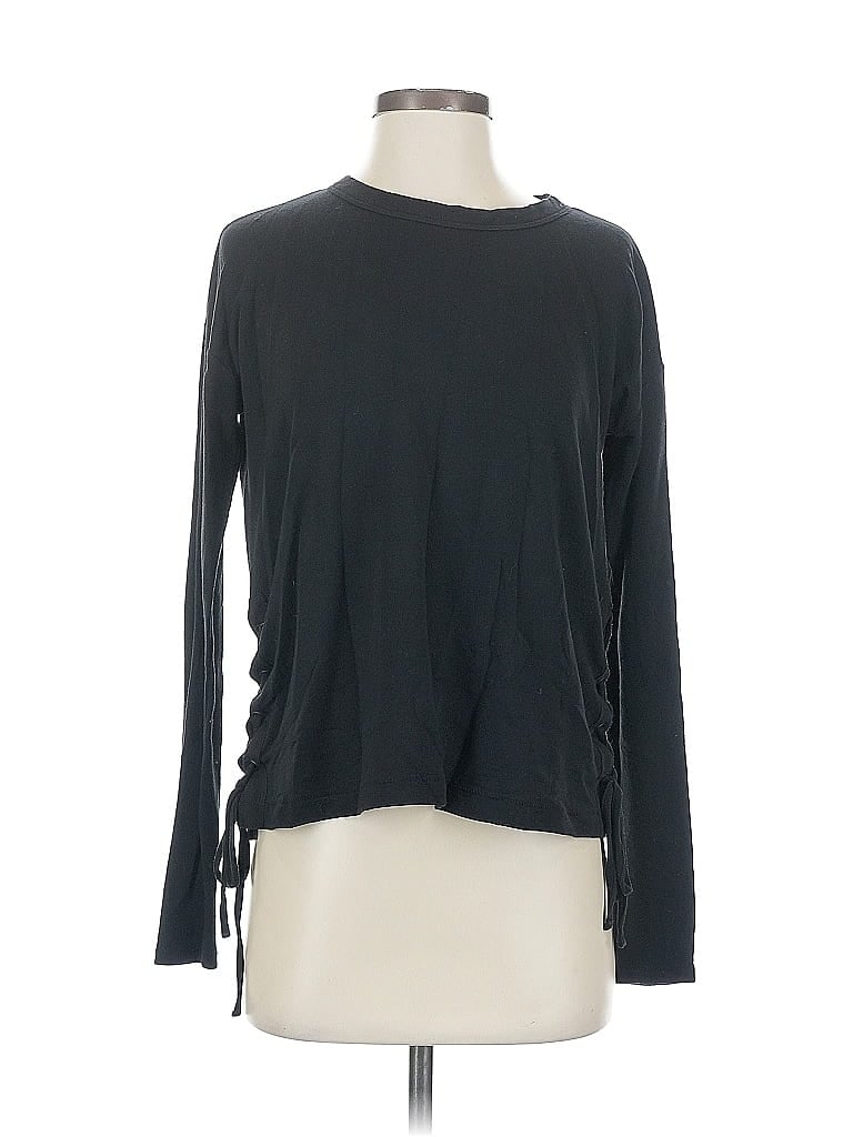 Pre-owned Rag & Bone Long Sleeve T-shirt In Black
