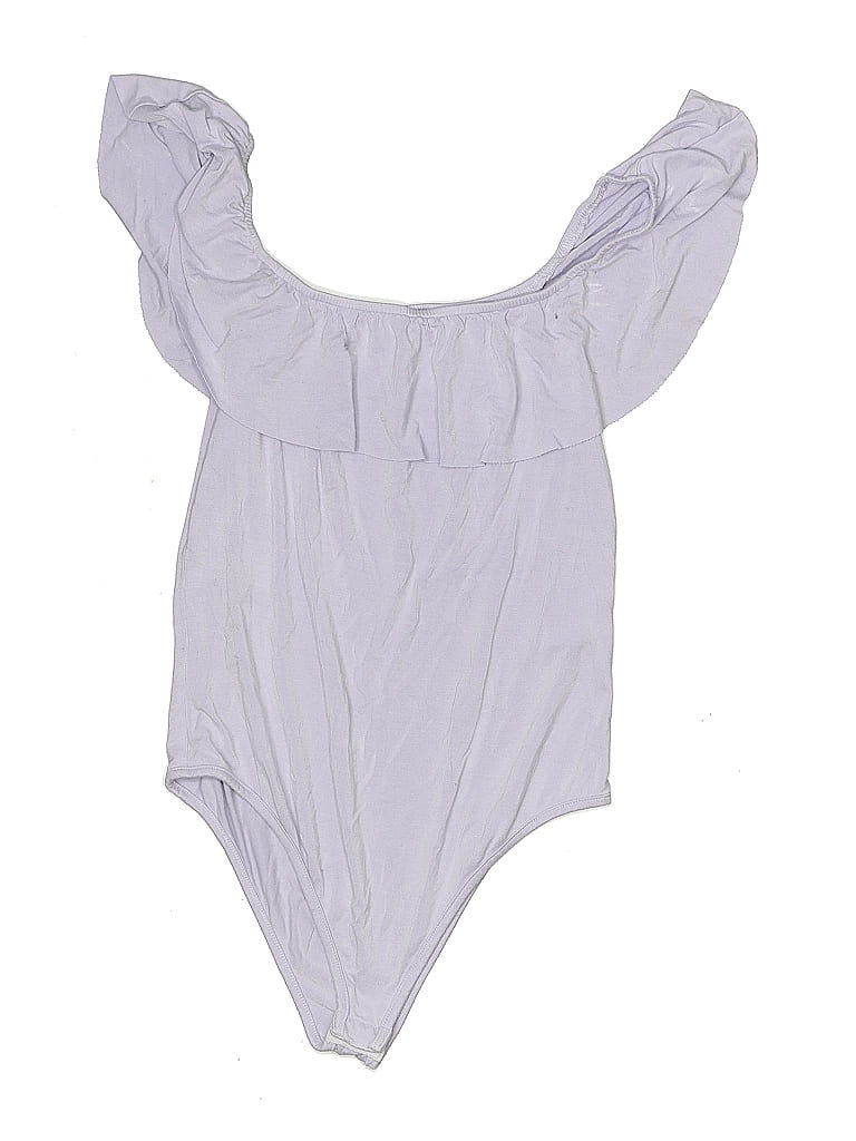 Pre-owned Superdown Bodysuit In Gray