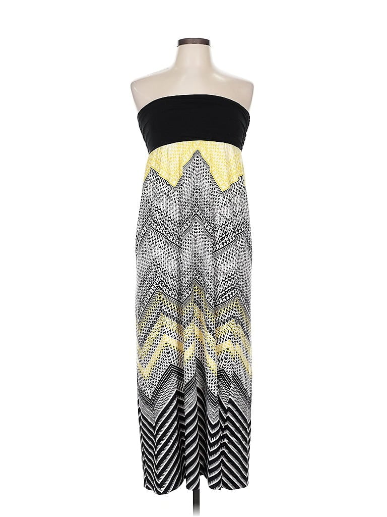 I.N. STUDIO Pre-owned Casual Dress In Yellow