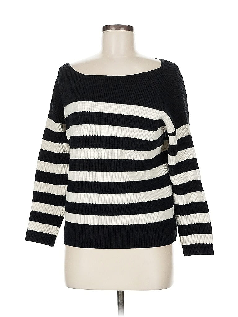 Pre-owned Popsugar Pullover Sweater In Black