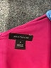 Ann Taylor 100% Polyester Solid Pink Cocktail Dress Size 0 - photo 7