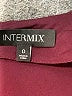 Intermix 100% Silk Burgundy 3/4 Sleeve Silk Top Size 0 - photo 7