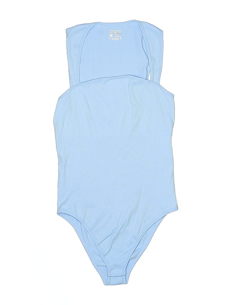Pre-owned Oqq Bodysuit In Blue