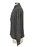 Wilkes Bashford 100% Silk Polka Dots Black Long Sleeve Silk Top Size 8 - photo 5