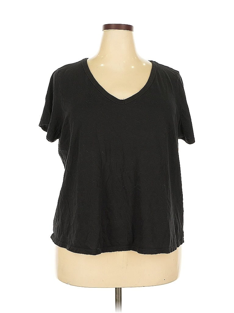 Pre-owned Old Navy Short Sleeve T-shirt In Black