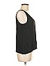 Ann Taylor LOFT Outlet 100% Polyester Black Sleeveless Top Size M - photo 4