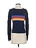 Kule Color Block Blue Pullover Sweater Size XS - photo 1