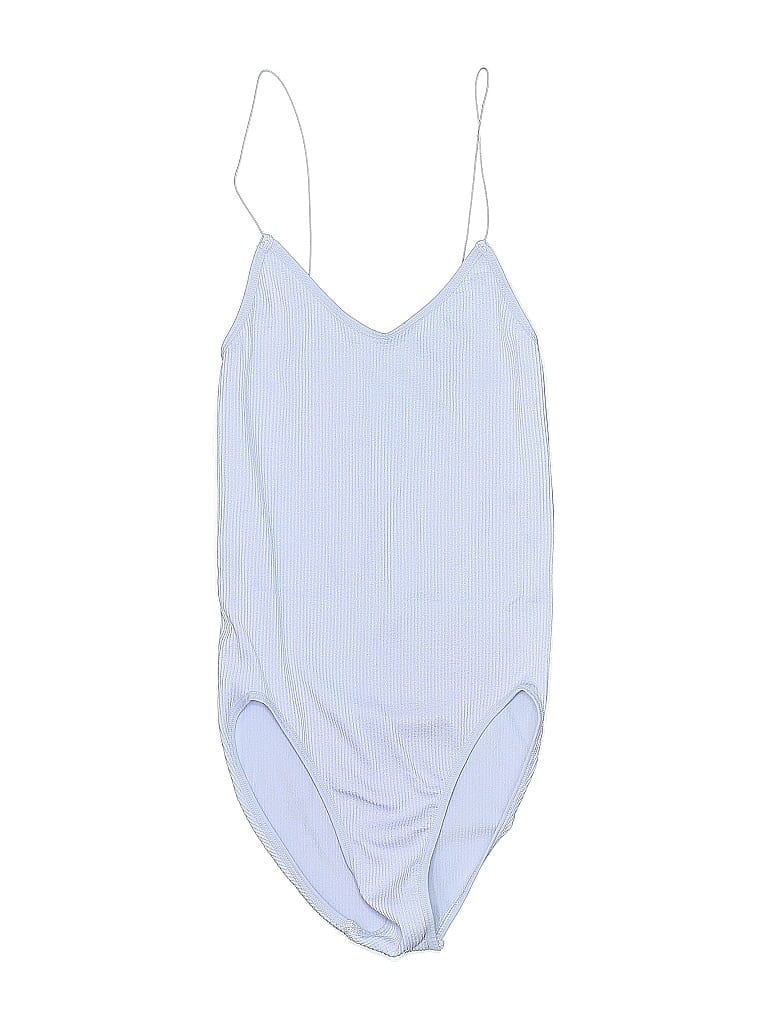 Pre-owned Out From Under Bodysuit In Blue