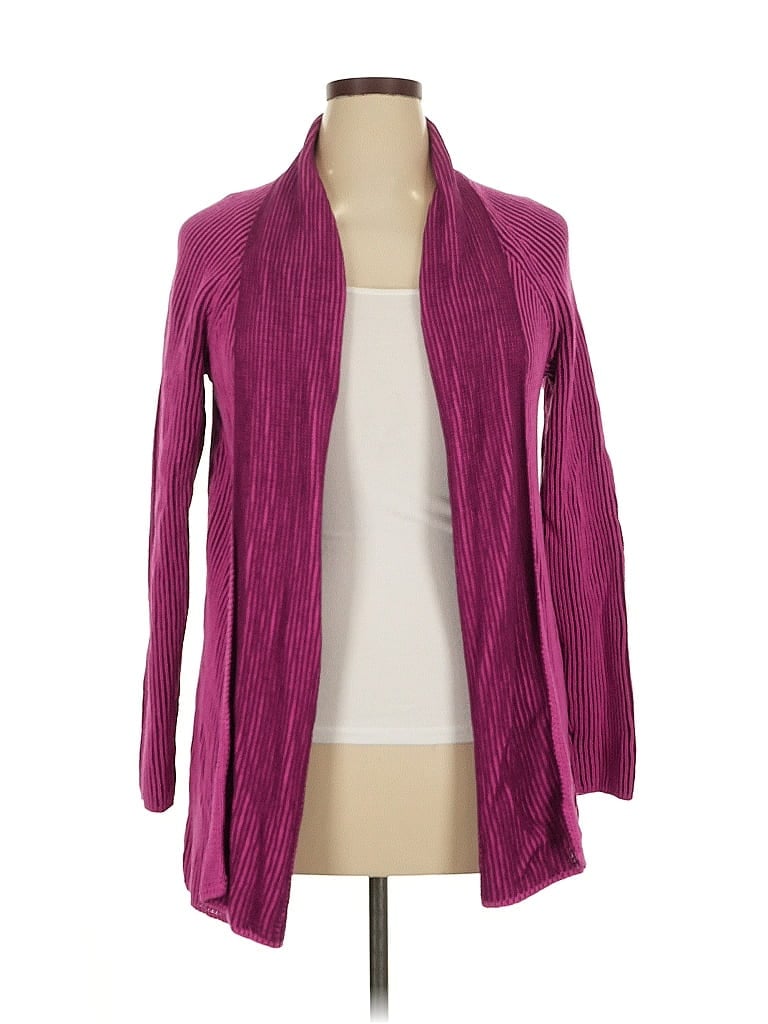 Click to view more detailed imagery on our partner's website Pre-owned Lands' End Cardigan Sweater In Purple